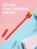 Ручка-прикол Calligrata «Фастфуд», синий стержень, гелевая, МИКС - Фото 4