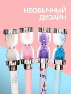 Ручка-прикол Calligrata «Песочные часы», чёрный стержень, гелевая, МИКС - Фото 2