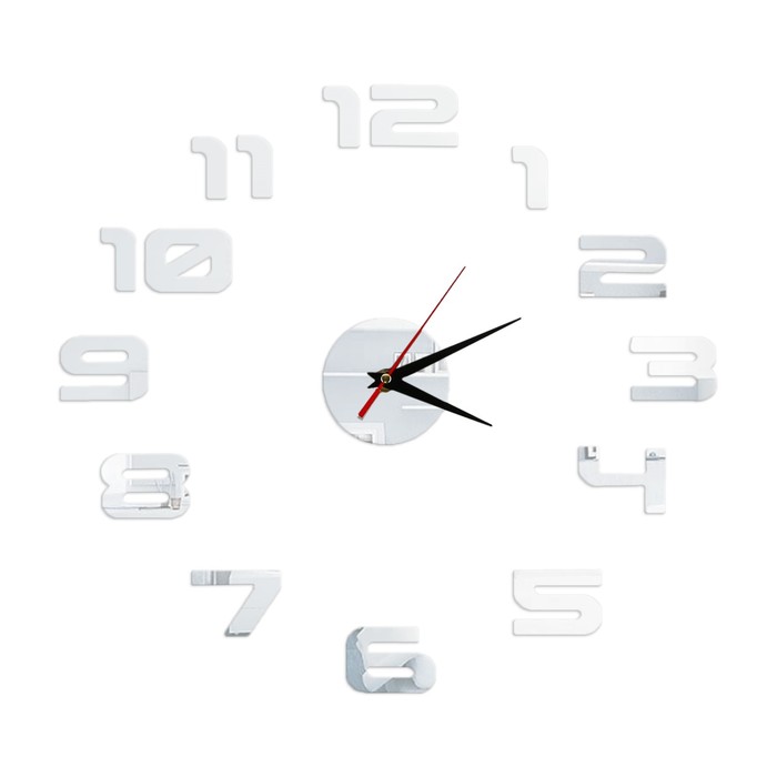 Интерьерные часы-наклейка «Классика», 40 х 40 см - Фото 1