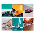 Тетрадь 24 листа в клетку "Мальчики", обложка мелованный картон, блок офсет, МИКС (комплект 12 шт) - фото 47764470