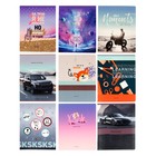 Тетрадь 48 листов в клетку Super-Super Mix-40, обложка мелованный картон, блок офсет 65 г/м2, МИКС - фото 34397147