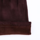 Перчатки мужские, безразмерные, без утеплителя, цвет коричневый - фото 22896506