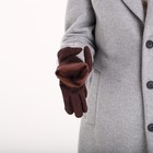 Перчатки мужские, безразмерные, без утеплителя, цвет коричневый - фото 22896508