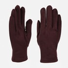 Перчатки мужские, безразмерные, без утеплителя, цвет коричневый - фото 10214852