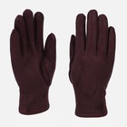 Перчатки мужские, безразмерные, без утеплителя, цвет коричневый - фото 10214864