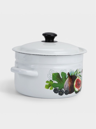 УЦЕНКА Кастрюля, 5 л, деколь МИКС