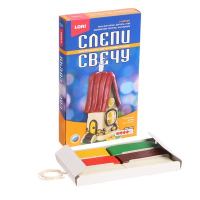 Набор для творчества «Восковая свеча. Сказочный домик»