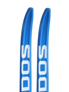 Комплект лыжный: пластиковые лыжи 205 см с насечкой, стеклопластиковые палки 165 см, крепления NN75 мм, цвета МИКС - Фото 8