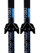 Комплект лыжный: пластиковые лыжи 205 см с насечкой, стеклопластиковые палки 165 см, крепления NN75 мм, цвета МИКС - Фото 9