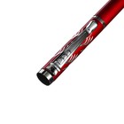 Ручка подарочная, шариковая, в пластиковом футляре, поворотная, "Франсуаза", бордово-серебристая - Фото 12