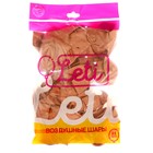 Воздушный шар латексный 12", хром, набор 25 шт., цвет мягкая бронза - фото 24455846