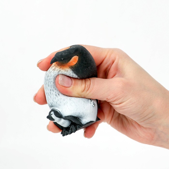 Мялка «Пингвин» с песком, виды МИКС - фото 1876653850