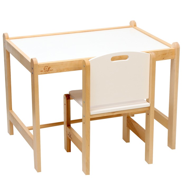 Набор детской мебели: стол + стул, «Каспер», белый - фото 1910551326