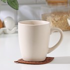 Подставка деревянная под горячее «Листочек», 9×9 см, коричневая - Фото 3