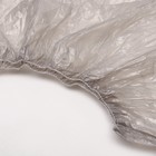 Бахилы Прочные в гриппере, цвет серебро, 130*400 мм, (комплект 1000 шт) - фото 21989473