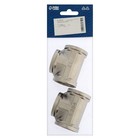 Тройник ZEIN, 1", внутренняя резьба, нержавеющая сталь, фасовка 2 шт. 9464729