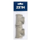 Тройник ZEIN, 1", внутренняя резьба, нержавеющая сталь, фасовка 2 шт. 9464729