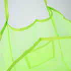 Сумка шопер пляжная, сеточная, 41х32х26 см, зелёный цвет - фото 9735180