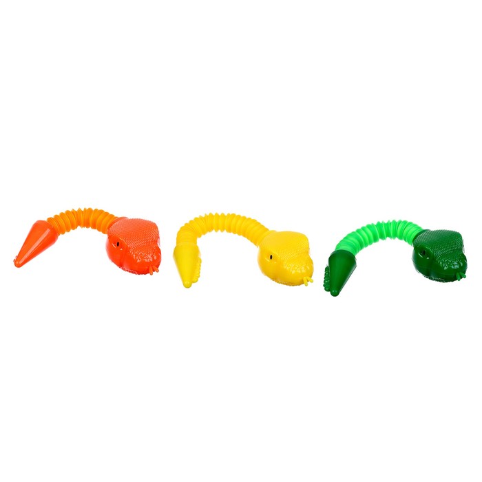 Развивающая игрушка «Змея» световая, цвета МИКС - фото 1900304033