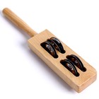 Детский ударный инструмент «Погремушка» 22,5 × 4 × 2 см - фото 3238070