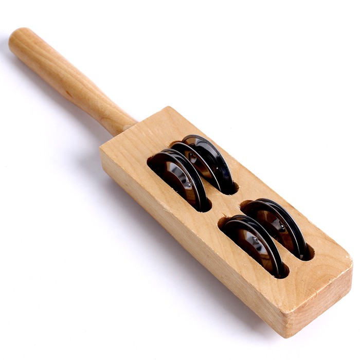 Детский ударный инструмент «Погремушка» 22,5 × 4 × 2 см
