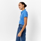 Футболка (поло) женская MINAKU REGULAR FIT: цвет васильковый, р-р 44 9321327 - фото 10215856