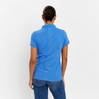 Футболка (поло) женская MINAKU REGULAR FIT: цвет васильковый, р-р 44 9321327 - фото 10215859