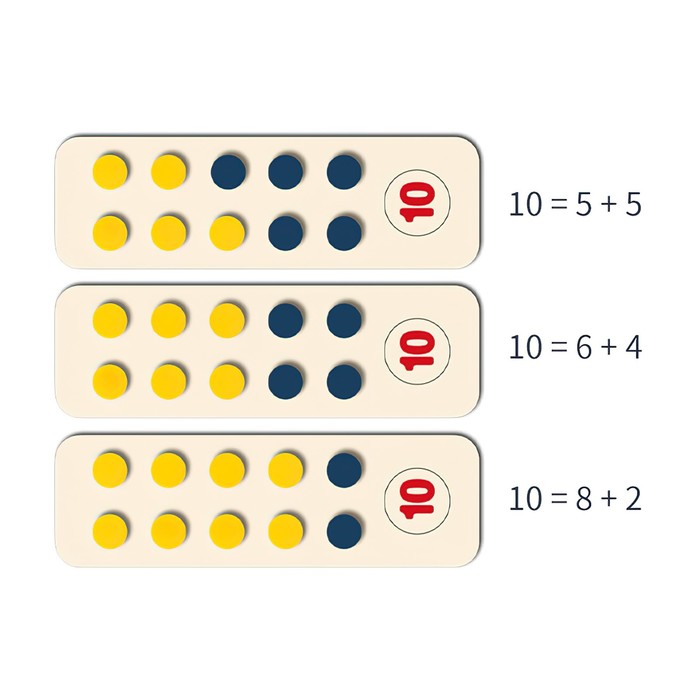 Игровой Деревянный набор «Учимся считать» 22,5 × 7 × 2,8 см - фото 1906169811