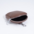 Сумка женская на молнии, коричневая - фото 57970383