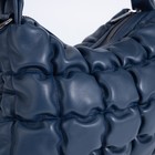 Сумка-мешок на молнии, длинный ремень, цвет синий - фото 21990404