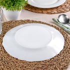 Тарелка обеденная LOUIS XV, d=24 см, цвет белый - фото 24518038