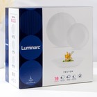 Набор столовый стеклокерамический «Фэстон», 18 предметов, цвет белый - Фото 5