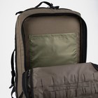 Рюкзак тактический, 40 л, отдел на молнии, 2 наружных кармана, цвет хаки - фото 6795742