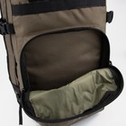 Рюкзак тактический, 40 л, отдел на молнии, 2 наружных кармана, цвет хаки - фото 6795743