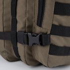 Рюкзак тактический, 40 л, отдел на молнии, 2 наружных кармана, цвет хаки - фото 6795746