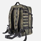 Рюкзак тактический, 45 л, отдел на молнии, 2 наружных кармана, цвет камуфляж/зелёный - Фото 4