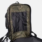 Рюкзак тактический, 45 л, отдел на молнии, 2 наружных кармана, цвет камуфляж/зелёный - фото 6795780