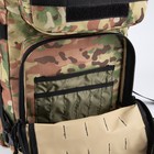 Рюкзак тактический, 40 л, отдел на молнии, 3 наружных кармана, цвет камуфляж/бежевый - Фото 6