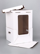 Коробка под торт, 32,5 х 32,5 х 45 см (5 шт) - фото 808579941