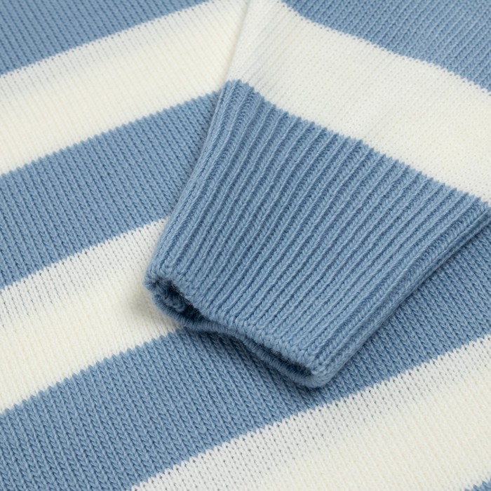 Джемпер женский MINAKU: Casual Collection цвет экрю/синий, размер 44 60066