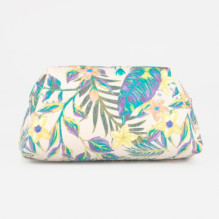 Косметичка на молнии, цвет бежевый/разноцветный 32944