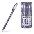 Ручка шариковая ErichKrause Lavender Stick, резиновый упор, узел 0.7 мм, чернила синие, длина линии письма 2000 метров, МИКС - фото 320024876