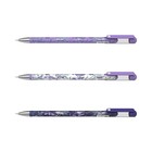 Ручка гелевая ErichKrause Lavender Stick, узел 0.38 мм, чернила чёрные, длина линии письма 500 метров, МИКС - фото 7526911