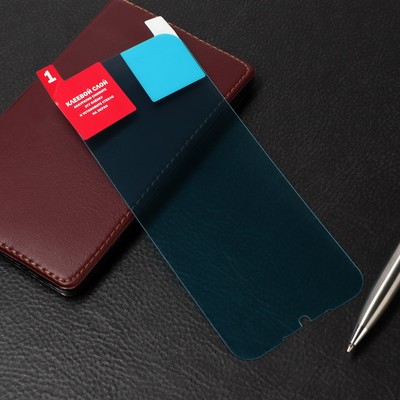 Защитное стекло Krutoff, для Itel A49, гибридное, гибкое, полный клей