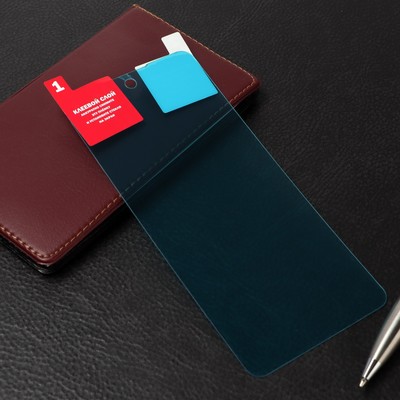 Защитное стекло Krutoff, для Tecno Camon 19 Neo, гибридное, гибкое, полный клей