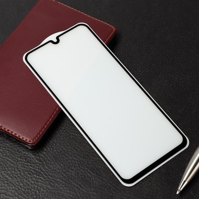 Защитное стекло Krutoff для Xiaomi Redmi A1/A1+, полный клей, чёрное
