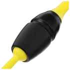 Булавы для художественной гимнастики вставляющиеся Grace Dance, 36 см, цвет жёлтый/чёрный - Фото 6