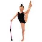 Булавы для художественной гимнастики вставляющиеся Grace Dance, 36 см, цвет розовый/чёрный - Фото 6