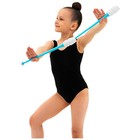 Булавы для художественной гимнастики вставляющиеся Grace Dance, 36 см, цвет белый/голубой - Фото 3