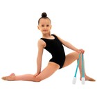 Булавы для художественной гимнастики вставляющиеся Grace Dance, 36 см, цвет белый/голубой - Фото 5
